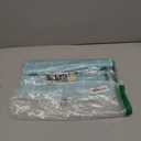 PAVILIA Hanging Toiletry Bag Women Men, Travel Kit Foldable Large Toiletries Organizer, Roll up Cosmetics Makeup Bag Accessories, Waterproof Essentials Jewelry Case (Teal Chevron)