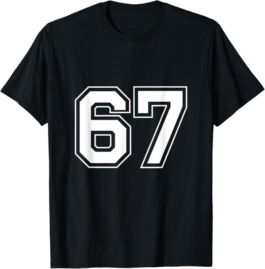 Number 67 T-Shirt, M