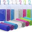 Cooling Towels for Neck and Face, Ice Towel for Hot Weather, Soft Breathable Instant Towel, Cool Rags for Yoga, Golf, Sport, Gym, Workout, Camping, Fitness, Outdoor