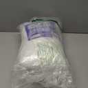 PREXTEX 2 Pack Fake Snow Blanket Rolls - 94.5" x 31.5" Artificial Snow Blanket for Christmas Village Houses - Soft White Christmas Backdrops for Photography, Winter Wonderland Decorations, Tree Skirts