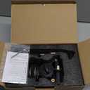 SmallRig DH10 Heavy Duty Tripod Fluid Video Head with Flat Base and Adjustable Handle, Quick Release Plate for Manfrotto Video Head Mount Plate, Load up to 22Ibs, for Video Cameras, DSLR Cameras 4165