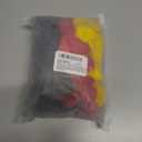 128Pcs Red Black Yellow Balloons Arch Garland Kit, with Cartoon Flash Lightning Foil Balloon,for Superhero Theme Race Car Cartoon Boy Birthday Baby Shower Party Decoration Supplies