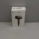 slopehill Professional Ionic Hair Dryer, Powerful 1800W Fast Drying Low Noise Blow Dryer with 2 Concentrator Nozzle 1 Diffuser Attachments for Home Salon Travel (Grey)