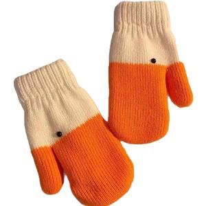Silly Goose Gloves, Goose Mittens, Cute Duck Gloves with Warm Fleece Lining, Silly Goose Mittens, Gift for Friend, Men, Women - 1 Pair
