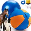 goodleben Herding Ball for Dogs 22", Durable DualLayer Herding Ball for Australian Shepherds, Outdoor Training Toy for Medium & Large Breeds, Ideal for Herding Dog Exercise