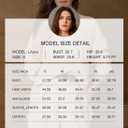 Dokotoo Womens Casual Button V Neck Long Sleeve Shirts Oversized Solid Blouses Tops (Gray, M)