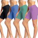 wirarpa Women's Cotton Boy Shorts Underwear Anti Chafing Soft Biker Short Plus Boy Shorts Panties 4 Pack (XX-Large)
