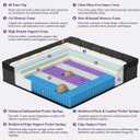 Upgraded Luxury 12 Inch Hybrid Twin Size Mattress in a Box, Medium Firm