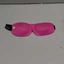 Nidra Ultra-Soft Sleep Mask for Side Sleepers  Contoured 3D Eye Cups, Adjustable Strap  100% Blackout  Pink, Standard Size