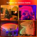 Neroupe Sunset Lamp Projector with APP Control Multicolor Changing Led Lights for Room, 360 Degree Rotation Sunlight Lamp Set Mood Lighting Bedroom Decor Christmas Gifts Photography for Women