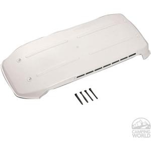 65529 Polar White Direct Replacement Dometic Refrigerator Old Style Vent Lid