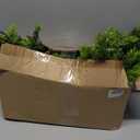 2PCS 6FT Christmas Cedar Garland Artificial Realistic Green Faux Real Touch Winter Pine Garland for Mantle Fireplace Wall Table Indoor Outdoor Decoraiton