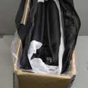 Pamo Babe Travel Crib for Baby - Mini Lightweight Baby Playard with Zip Door, Easy to Carry (Black)