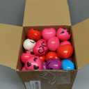 Jerify 100 Pcs Heart Stress Balls Bulk 1.5 Inch Small Heart Shape Stress Balls Mini Relief Party Favors Classroom Office Gifts for Little Teens Students Employees(Cupid Style)