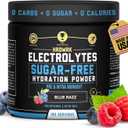 MMA Nutrition HRDWRK Electrolytes Powder with Magnesium, Potassium - Sugar Free Electrolytes Boost Endurance and Reduce Fatigue with This Electrolytes Supplement - Maximum Hydration - Keto Friendly