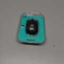 Logitech M185 Wireless Mouse, 2.4GHz with USB Mini Receiver, 12-Month Battery Life, 1000 DPI Optical Tracking, Ambidextrous, Compatible with PC, Mac, Laptop - Black