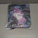 SKIKYAN Women Summer Cotton Mini Dress Floral Print Tank Dress Blackless Sleeveless Casual Sundress with Pockets (Purple, XL)