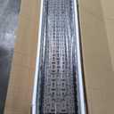 DWVO 6FT Picnic Table, Heavy Duty Outdoor Picnic Table and Bench w/Umbrella Hole, Resin Tabletop & Stable Steel Frame Ideal for Yard Patio Lawn Party, Light Brown