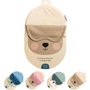 The Original Baby Sleep Mask & Soft Eye Shade Newborn, Sun Hat & Beanie Travel & Baby Gifts