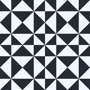 10pcs Peel and Stick Floor Tile 12x12 Black and White Geometric Self Adhesive Vinyl Flooring Stick On Tiles for Kitchen Bathroom Bedroom Living Room DIY Home Decor
