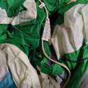 Tangkula 8 FT Inflatable Santa Claus Driving a Car with LED Lights & Air Blower, Blow Up Yard Decoration, Inflates Christmas Santa w/Snow Man & Penguin, Outdoor Inflatable Decoration for Yard Lawn