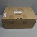 Alupssuc 8 FT Christmas Inflatable Outdoor Decorations with LED Christmas Countdown Clock, Santa,Tree,Fireplace and Gift Boxes, Lighted Blow Up Lawn Yard Clearance for Indoor Xmas Holiday Party Decor