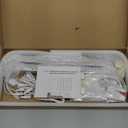 Maylit Under Cabinet Lights Plug in, 3 Pcs 12 Inch Ultra Thin Under Cabinet Lighting, Super Bright Daylight White Under Counter Lights for Kitchen, Dimmable Light for Cabinet, Counter, Workbench, Desk