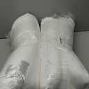 Amazon Basics Down Alternative Bed Pillows and Pillow Protector Case 2-Piece Set, Medium Density, Standard - Pack of 2, White, 26"L x 20"W