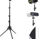Coret Mini Projector Stand, Portable Camera Holder with 360 Rotatable Head, Adjustable Height 26-60in (FZ-25-60in)