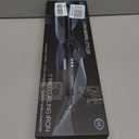 Bio Ionic Long Barrel Curling Iron with Moisture Heat Technology & NanoIonic MX Versatile Curling Wand - 1 Inch (Classic Curls), Black