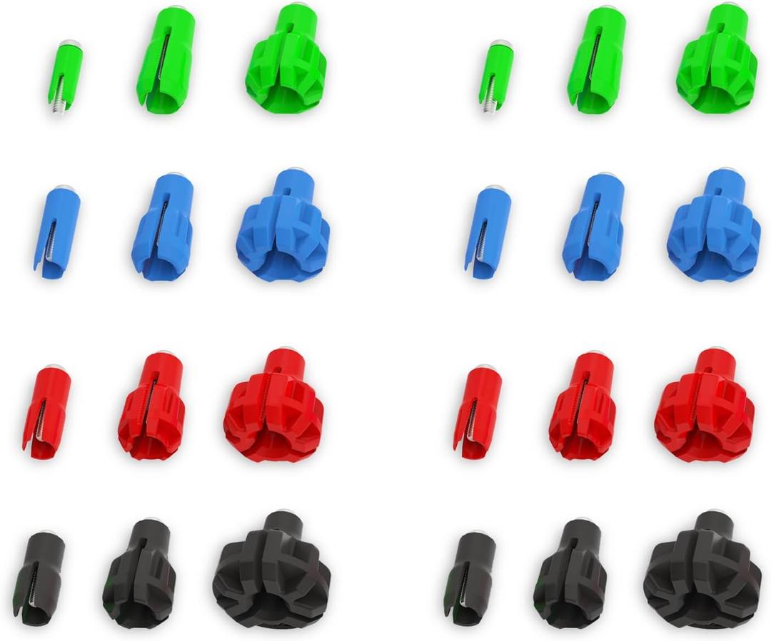 Plastic Adapters Universal Red and Green Boresighter Suitable for .17 to 12GA Calibers (Universal Adapters, 2 Packs)