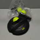 Tennis Rebound Ball Set | Solo Practice Rebounder, No Filling Required, Heavy Duty Power Base | 3 Balls with String, Drawstring Bag | Training Equipment for Any Skill Level