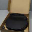 Chicken Water Heater, Chicken Waterer Heated Base for Metal Poultry Founts, Chicken Drinker Heater for Winter (110 Watt 11in Black)