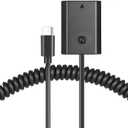 Raeisusp PD DC Cable NP-FZ100 Dummy Battery for Sony Alpha A9 A7RM3 A7RIII a7 iii A7M3 ILCE-9 A6600