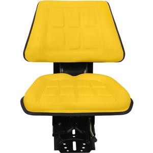Yellow Tractor Suspension Seat Replacement for John Deere Universal Seats