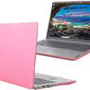 mCover Case Compatible ONLY for 2022-2025 15" Lenovo IdeaPad 1 Series (15ADA7 / 15AMN7 / 15ALC7 / 15IAU7 / 15IGL7 / 15IJL7 / 15IRU7) Windows Laptops (NOT Fitting Any Other Models)- Pink