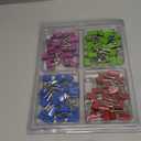 Mr. Pen- Binder Clips, 100 pcs, 0.75", Small Size, Colored Binder Paper Clips, Bulk Paper Clamps for Office Supplies, Home, School, Business, Document Organizing