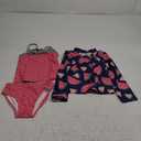 Simple Joys by Carter's Girls' 3-Piece Assorted Rashguard Sets (Watermelon) 3T