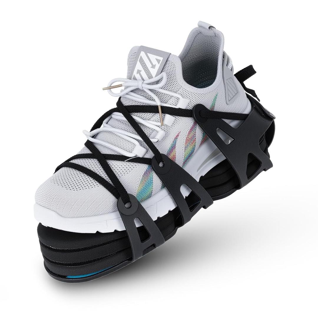 Shoe Lifts Shoe Leveler for Use with Walking Boots or Uneven Legs, Shoe Balancer with 3 Adjustable Shoes Risers for Left or Right Foot, Men & Women