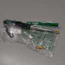 8.2ft/2.5M Telescopic Hand Held Flag Pole with 4 Clips,Thick Portable Stainless Steel Extendable Retractable Handheld Flagpoles,Collapsible Telescoping Festival Flag Pole for 3x5 4x6 Flags,Tour Guide