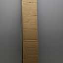 Double Curtain Rod for 84-120 Inches Windows, Blackout Wrap Around Window Curtain Rods1-inch Heavy Duty Adjustable Room Darkening Rustic Dual Drapery Curtain Rods for for Livingroom, Kitchen, Patio (Brushed Gold)