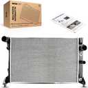 KAX CU2294 Engine Radiator, Compatible with 2000-2004 Dakota, 2000-2003 Durango