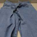 Sidefeel Women's Jeans High Waisted Straight Leg Stretchy Jeans Trendy Loose Wide Leg Zimbaplatinum Denim Pants with Pockets (8)