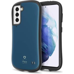 iFace First Class Case [ Compatible with Galaxy S21 ] Cute Shockproof Protective Dual Layer [Hard Shell + Bumper] Phone Cover for Girls, Women [Drop Tested] - Coral Blue