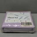 LuxClub 6 PC King Size Sheet Set Sheets Deep Pockets 18" Eco Friendly Wrinkle Free Cooling Sheets Machine Washable Hotel Bedding Silky Soft