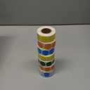 Hoewina 3500 Pcs Colored Dot Stickers, 3/4" Label Sticker Round Color Coding Labels Circle Dots Labels Circle Stickers for Office,Classroom,Family（Etc - 7 Colors, 500 Labels/Roll）