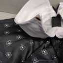 Spooktacular Creations Girls Halloween Black Costume, Black Floral Print Dress with Wig and Stocks for Girls Kids Halloween Dress Up and Role-Playing(Large(10-12 yrs)) 3 pcs