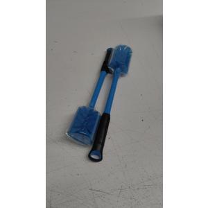Water Bottle Cleaning Brush, 13.5 in Long Flexible Scrub Brush with Long-Lasting Bristles, Suitable for Water Bottles, Glassware, Mugs, 2 Pack