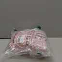 Flygo Women's Plaid 2 Piece Pajamas Sets Gingham Button Down Puff Sleeve Babydoll Shirt Ruffle Pants Y2K Pjs Lounge Set (Large, Pink)