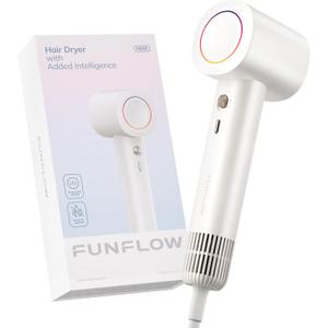 Kids Hair Dryer Mini, Lightweight 0.64lb High-Speed Blow Dryer with Smart Temperature Control & 600M Negative Ions, Compact Travel Hair Dryer for Kids, Adults & Seniors